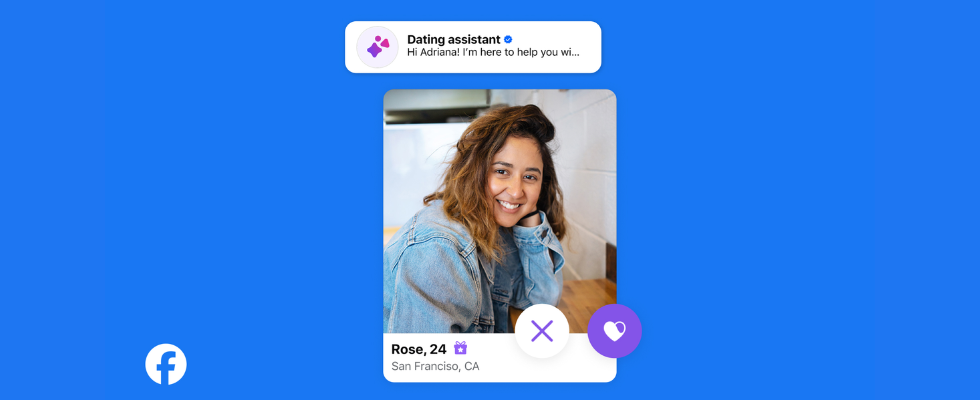 Meet Cute und Dating Assistant: Facebook setzt auf AI Dating