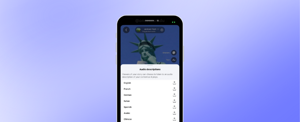 Facebook öffnet Stories für mehr User – mit Subtitles und Audio-Descriptions