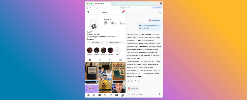 OpenAI roasted dein Instagram-Profil, bringt neue Modelle und plant Billionen-IPO