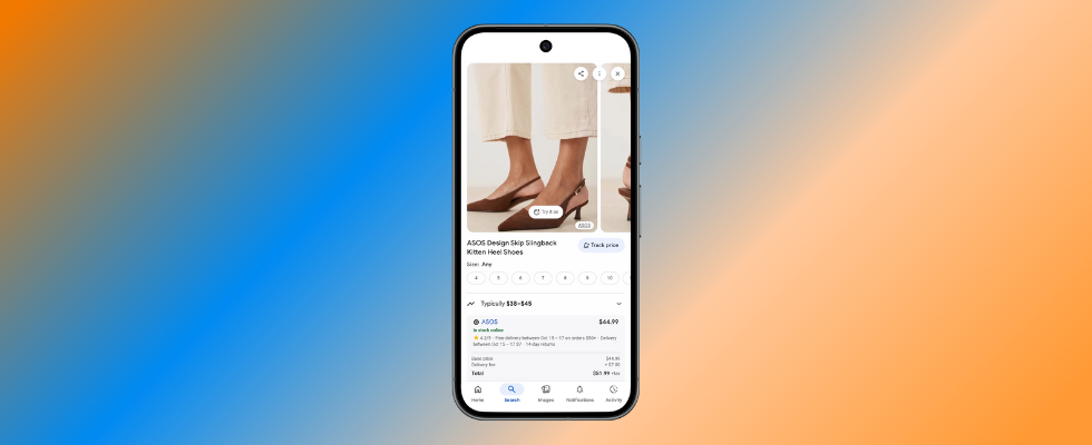 Weniger Fehlkäufe: Googles AI zeigt, wie Kleidung und Schuhe an dir aussehen