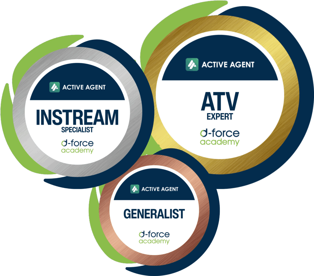 Social Badges der d-force Academy