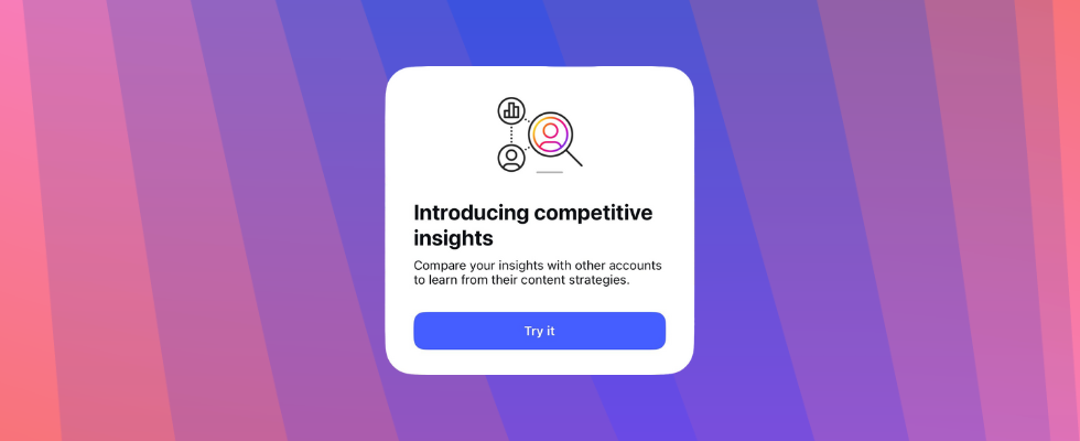 Instagram launcht neue Competitive Insights: So misst du dich mit anderen Creatorn