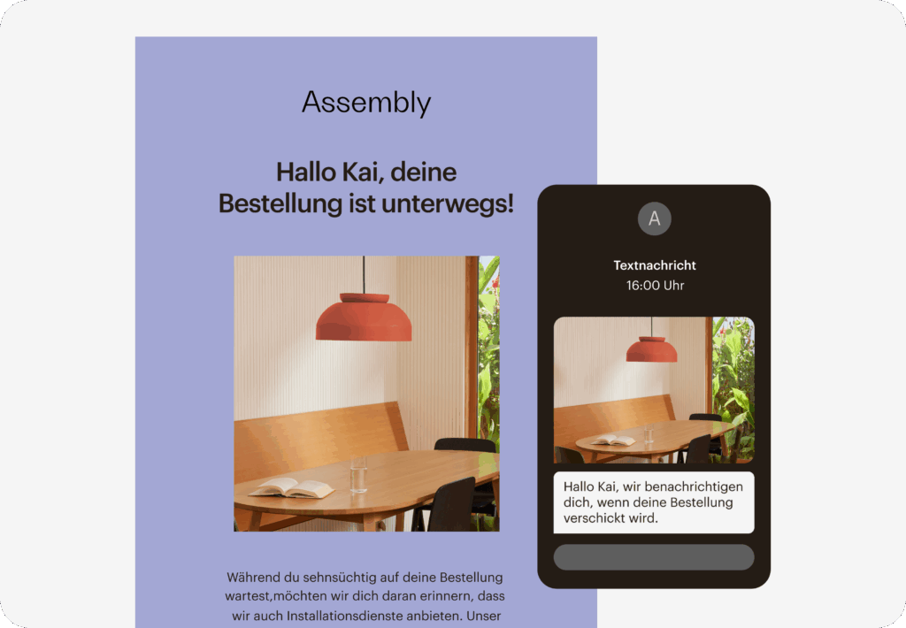Stetige Updates zur Bestellung optimieren den Prozess, der die Kund:innenbindung fördert, © Intuit