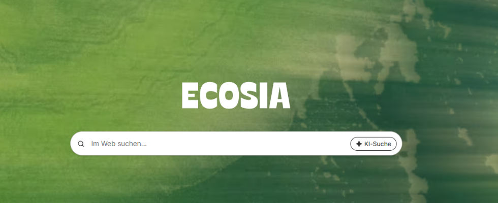 KI-Suche mit Nachhaltigkeit: Ecosia setzt auf AI Overviews