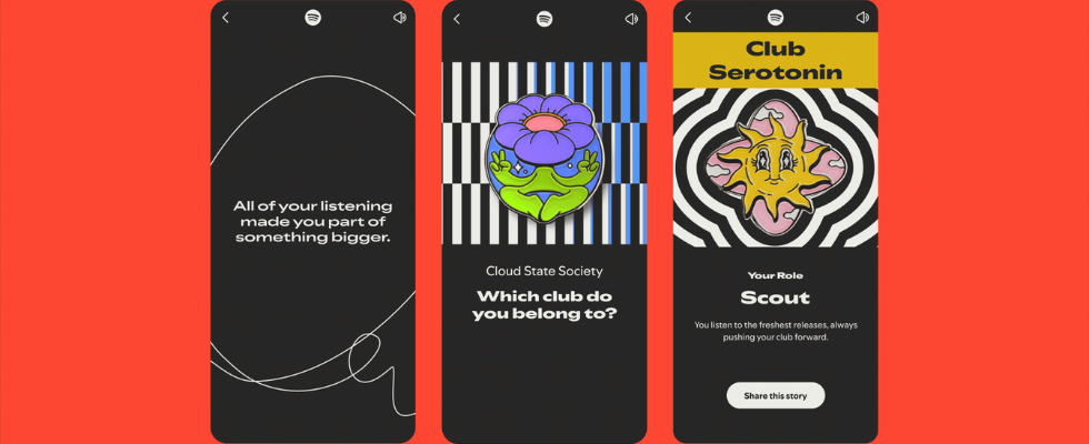 Spotify Wrapped ist da: Jetzt reinschauen