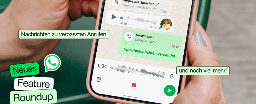 WhatsApp: Anrufbeantworter, Sprach-Chat-Reactions und Foto-zu-Video-AI