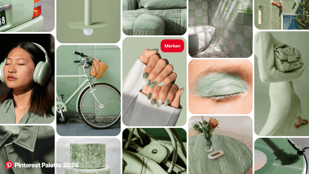 Trendfarbe Jade