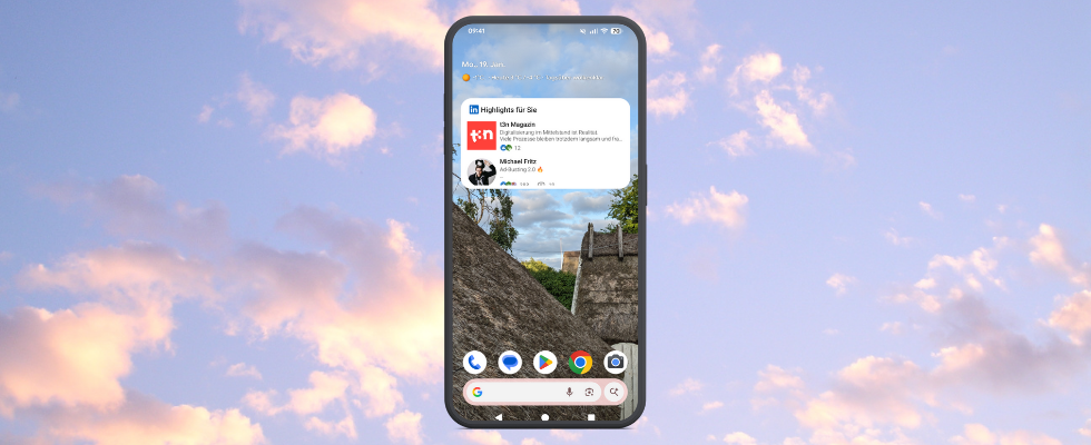 Highlights für Sie: Neues LinkedIn Widget für Power User
