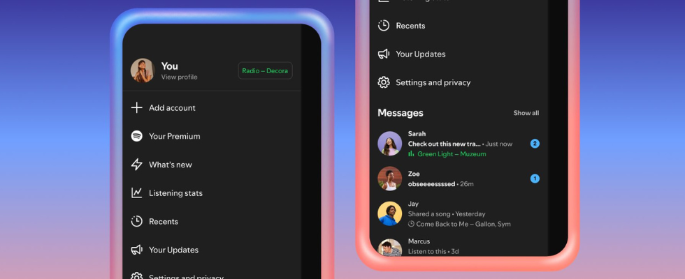Spotify lässt dich jetzt sehen, was deine Freund:innen gerade hören