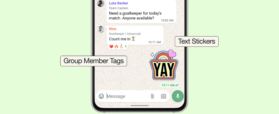 WhatsApp lässt dich in Gruppen jetzt sagen, welche Rolle du dort hast