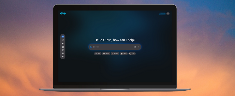 Alexa.com ist da: ChatGPT-Konkurrenz Alexa+ jetzt im Web