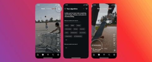 Bestimme, was Instagram dir zeigt: Your Algorithm kommt in den Main Feed