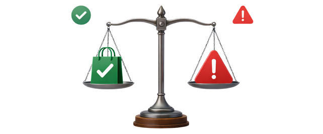 Chancen und Risiken der KI Suche Die Chancen und Risiken der KI-Suchergebnisse halten sich in spezifischen Kontexten die Waage, © Searchperts