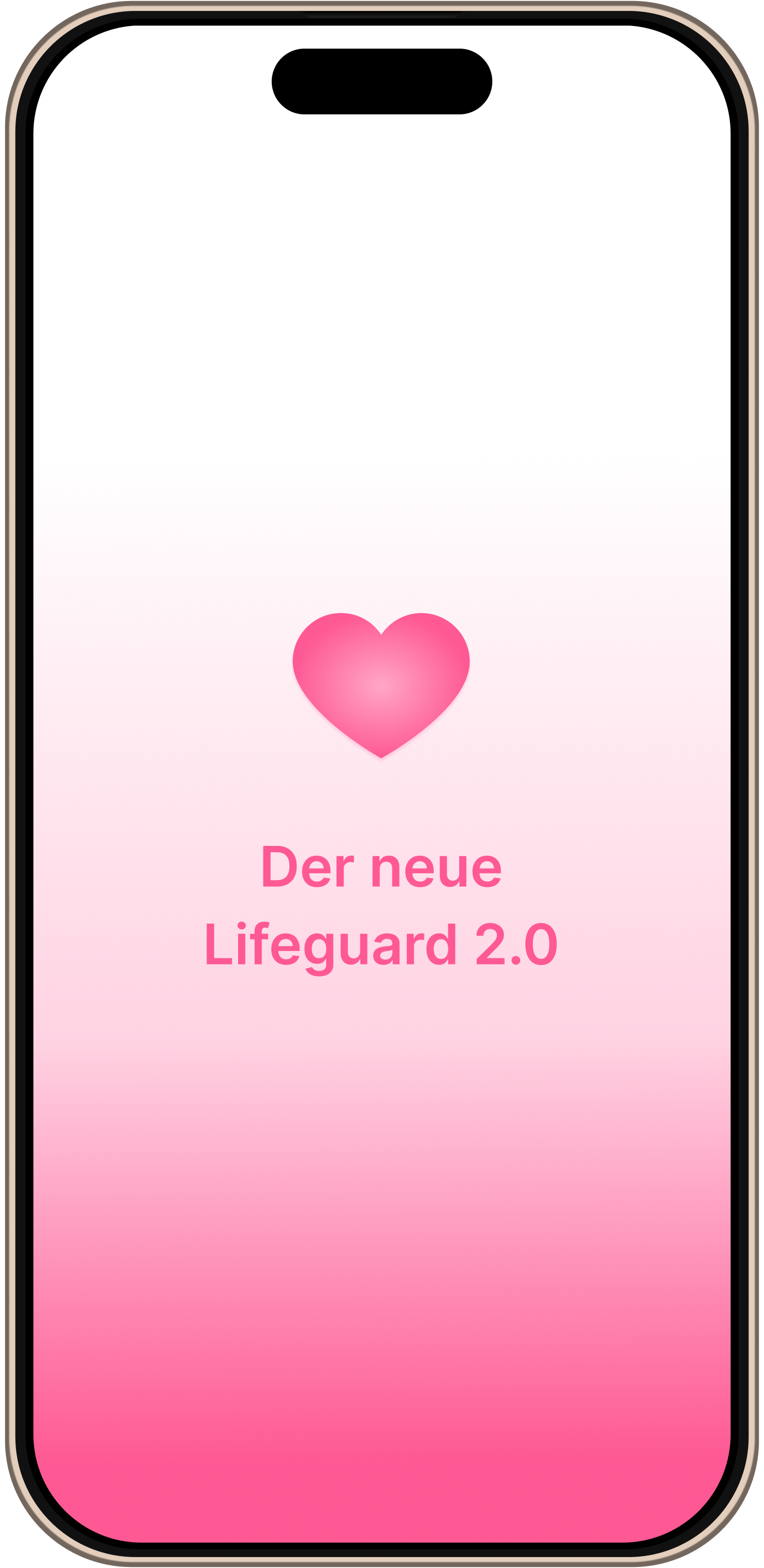 Der Lifeguard auf dem Lockscreen, © Horst International/SUCCESSBOOSTR!