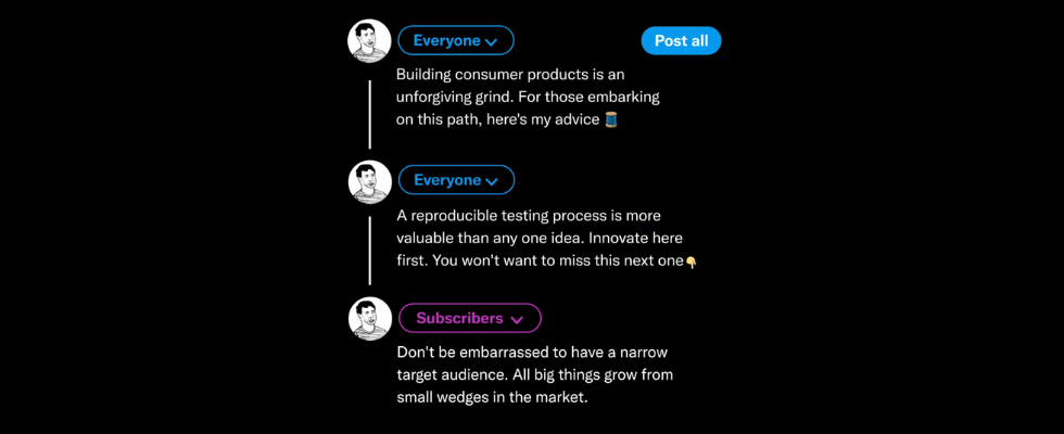 X bringt Exclusive Threads für die Creator-Monetarisierung