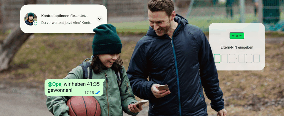 WhatsApp bringt Konten für Kinder: Eltern verwalten