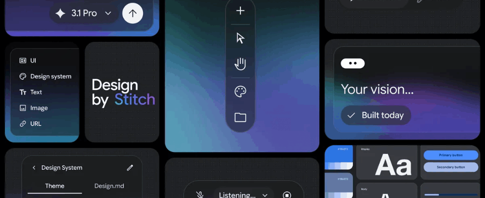 Landing Page per Sprachbefehl: Das ist Googles Vibe-Design-Plattform Stitch