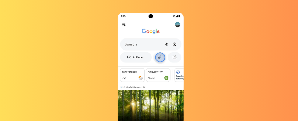 Google Search Live kommt nach Deutschland: Mit Sprache und Kamera suchen
