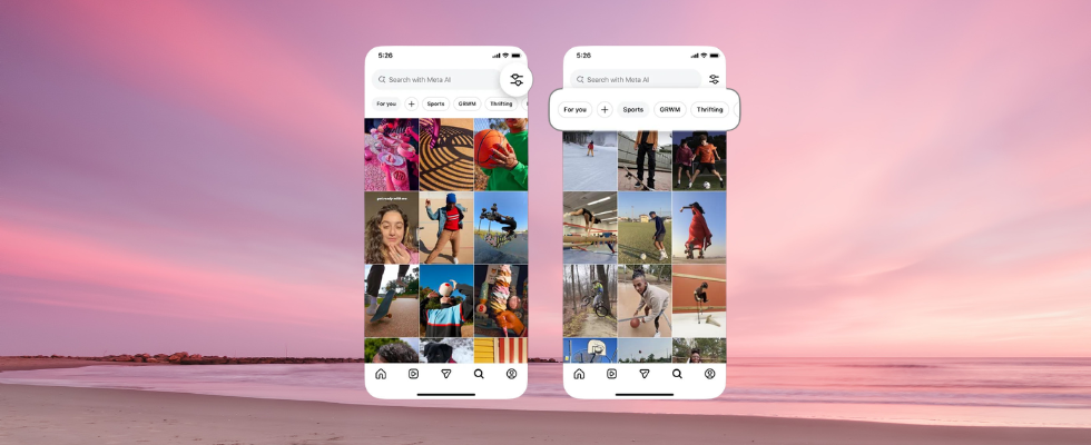 Instagram bringt Your Algorithm für Explore: Algorithmusanpassung für alle