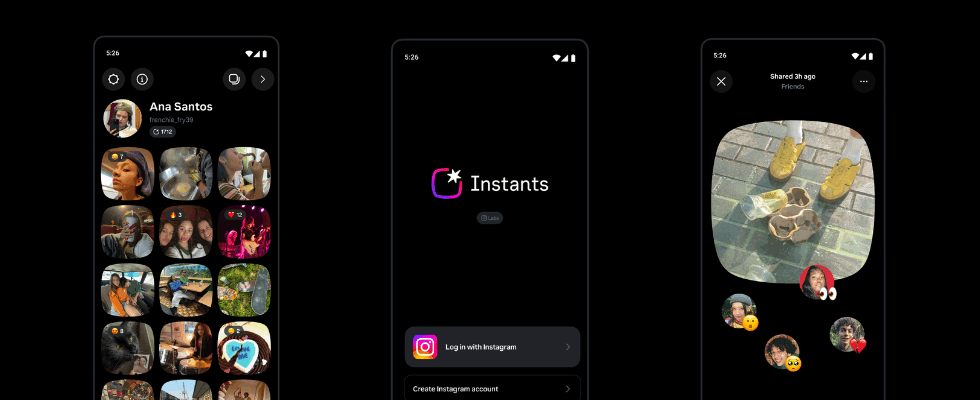 Neue Instagram App Instants ist da: Bei Snapchat und BeReal kopiert