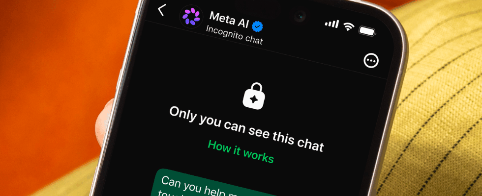 Privat mit der KI chatten: Inkognito-Chat mit Meta AI auf WhatsApp im Überblick