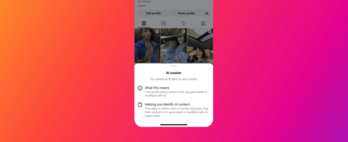 Instagram sorgt mit AI Creator Label für mehr KI-Transparenz