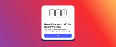 Offiziell: Instagram bringt unterschiedliche Captions für Visuals im Carousel