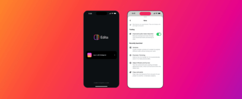 Edits erhält KI-Assistant, Desktopversion und neue Creator Features