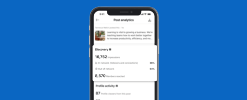 Neue LinkedIn-Metrik zeigt, welche Posts neue Zielgruppen erreichen