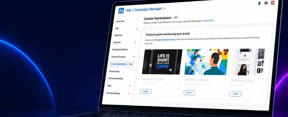 Wie Instagram und YouTube: LinkedIn startet eigenen Creator Marketplace
