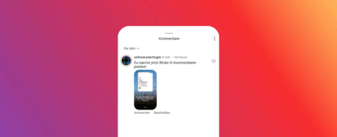 Instagram lässt User jetzt mit Bildern kommentieren – die spannendsten Inhalte bald unter dem Post?