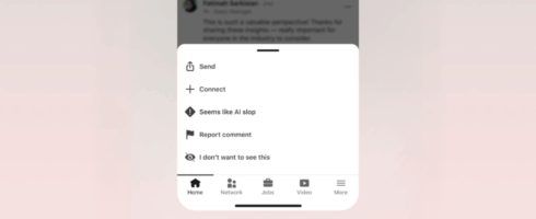 Über eine 1 Million Klicks auf LinkedIns AI Slop Button: Das passiert mit den gemeldeten Posts