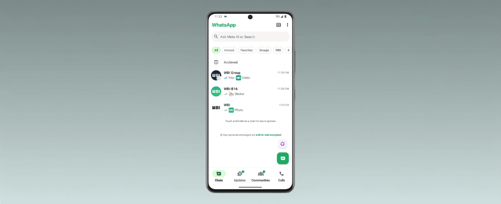 WhatsApp zeigt Fotos und Videos bald direkt in der Chat-Übersicht