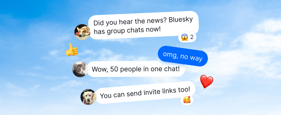 Verweis zu einem anderen Artikel: Bluesky Group Chats: Jetzt kommen Replies für einzelne Nachrichten