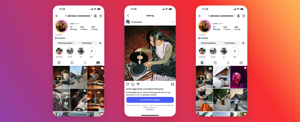 Instagram lässt dich Posts, in denen du getaggt bist, auf eigenem Profil anzeigen
