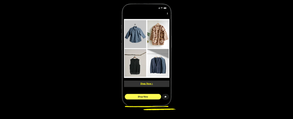 Snapchats Commerce Power Pack mit dynamischen Produkt-Ads