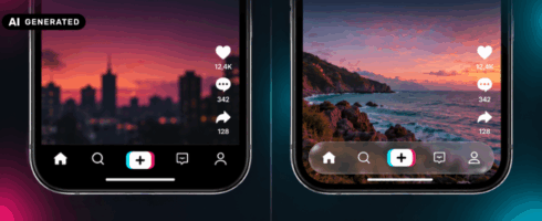 Liquid Glass jetzt auch bei TikTok: Neue Navigation taucht bei ersten Usern auf