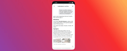 Instagram Creator bekommen Edits AI Assistant